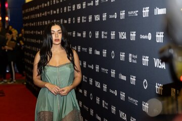 Charli xcx at the 2025 Toronto International Film Festival