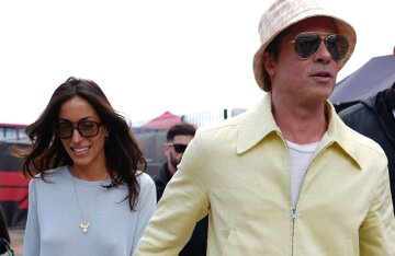Brad Pitt makes his first official public appearance with Ines de Ramon