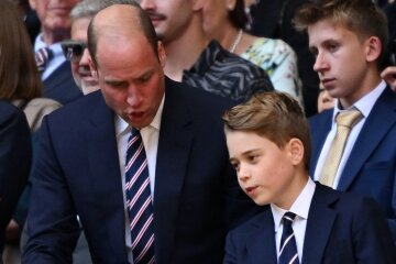 Prince William and Prince George attended the FA Cup final