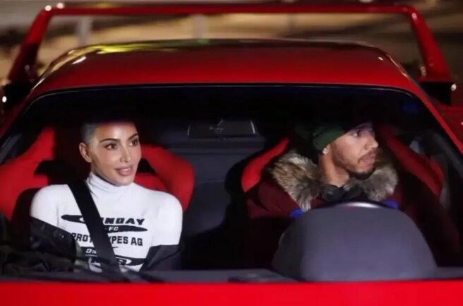 Ким Кардашьян и Льюис Хэмилтон