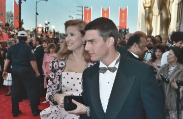 Tom Cruise arriving on a red carpet