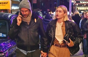 Gigi Hadid and Bradley Cooper hold hands on a date in New York