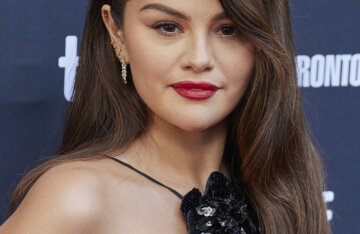 Selena Gomez on the red carpet at the 2024 Toronto International Film Festival