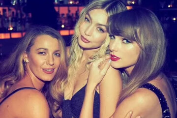 Taylor Swift shared photos with Blake Lively, Gigi Hadid and Zoe Kravitz