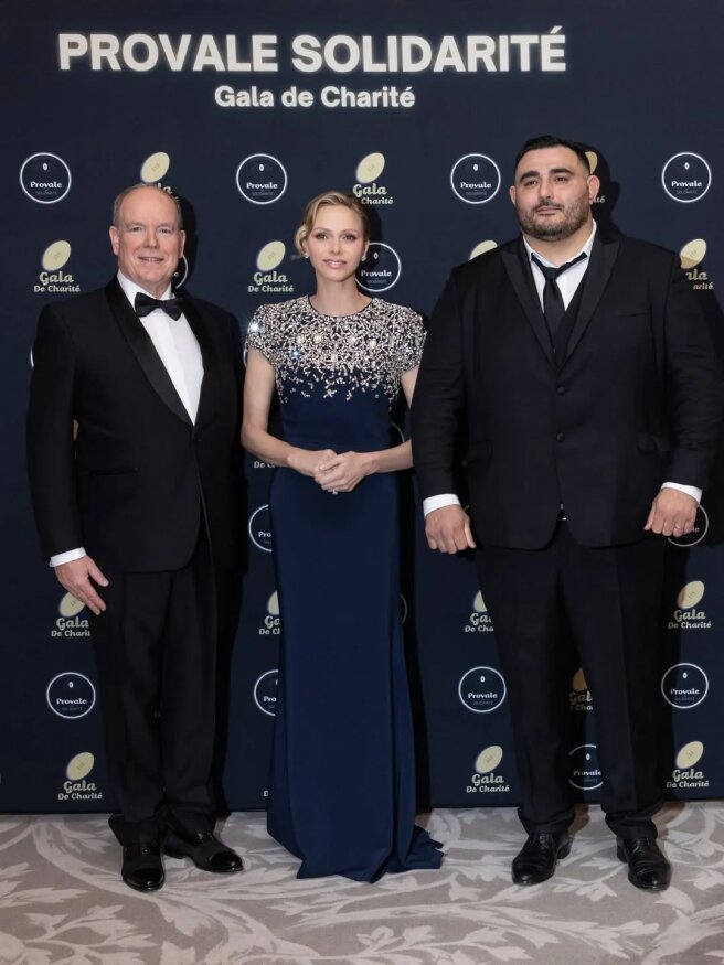 Князь Альбер и княгиня Шарлен