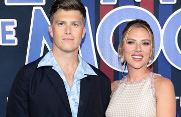 Rare Outing: Scarlett Johansson Attends Film Premiere With Husband