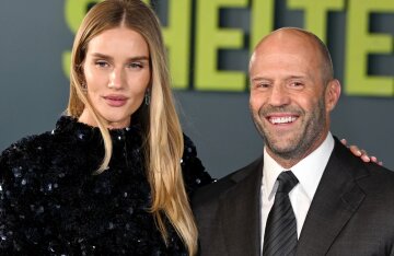 Rosie Huntington-Whiteley and Jason Statham made their first public appearance together in a while.