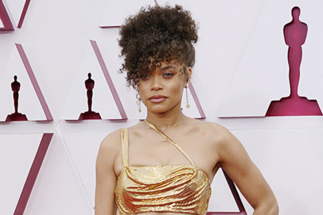 Oscars 2021: Andra Day on the red carpet