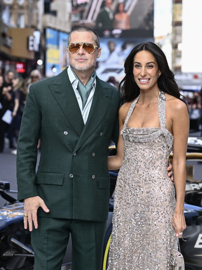 Брэд Питт и Инес де Рамон