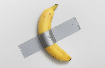 Banana-shaped art object sold at Sotheby's for $6.2 million