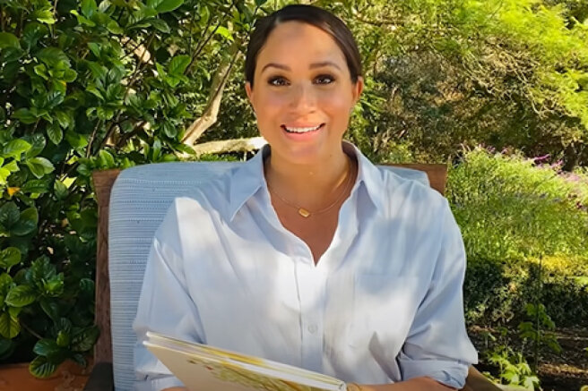 Meghan Markle read an excerpt from her book: video