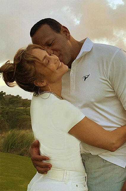 Jennifer Lopez and Alex Rodriguez