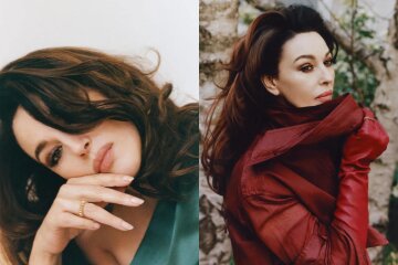 61-year-old Monica Bellucci posed for a Chinese glossy magazine.