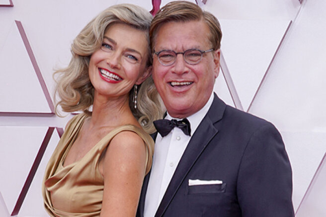 Oscars 2021: Paulina Porizkova and Aaron Sorkin