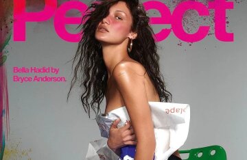 Bella Hadid returned to work after illness and posed for Perfect magazine