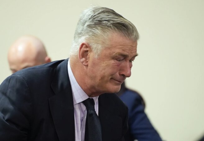 Alec Baldwin finally cleared of manslaughter charges. Actor sheds tears