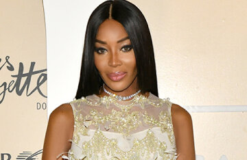 Naomi Campbell celebrated her birthday with a private party on a yacht in Cannes