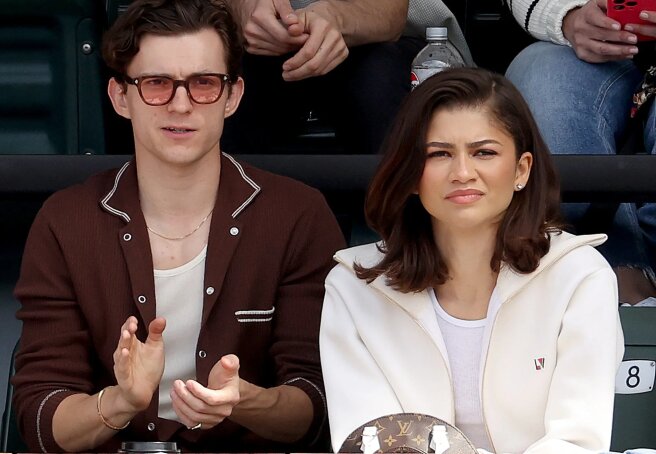 Tom Holland and Zendaya attended a tennis tournament