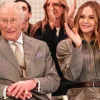 London Fashion Week: King Charles III attended his first fashion show, immediately after the arrest of his brother, former Prince Andrew.