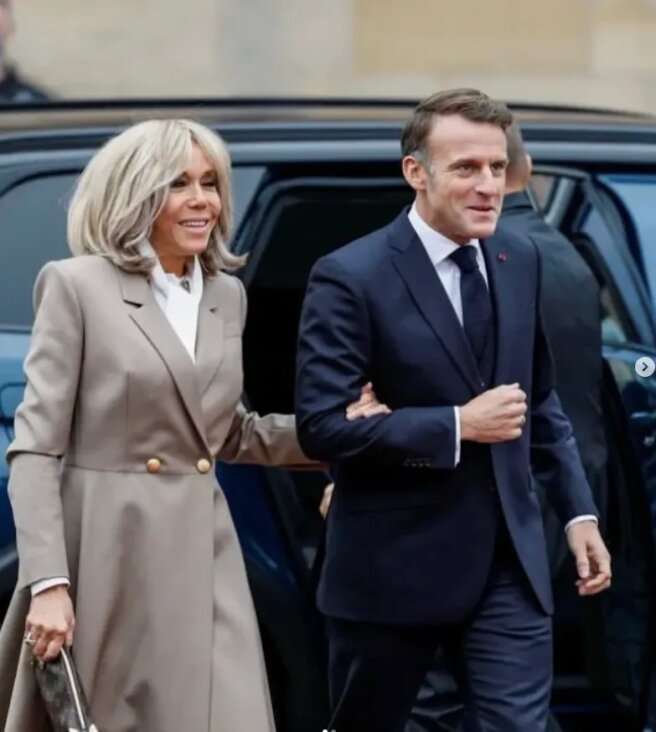 Брижит и Эммануэль Макрон