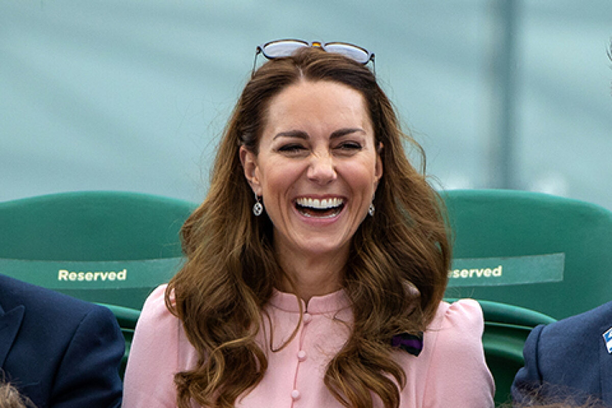Kate Middleton attended the Wimbledon final with her father: new photos ...