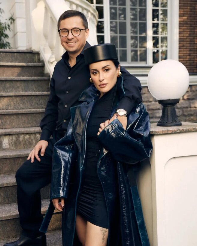 Тина Канделаки с мужем