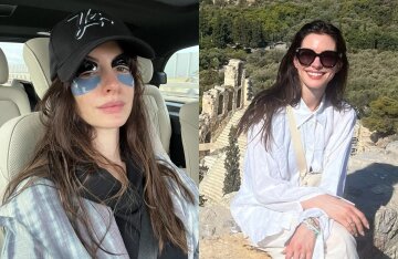 Concerts, sea, gym: Anne Hathaway showed how her summer went