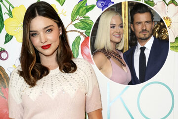 Miranda Kerr spoke about her relationship with her ex-husband Orlando Bloom and Katy Perry: "I love Katy more than him"