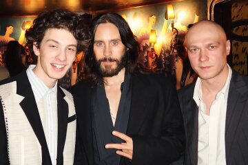 Jared Leto Meets Yura Borisov and Mark Eidelstein