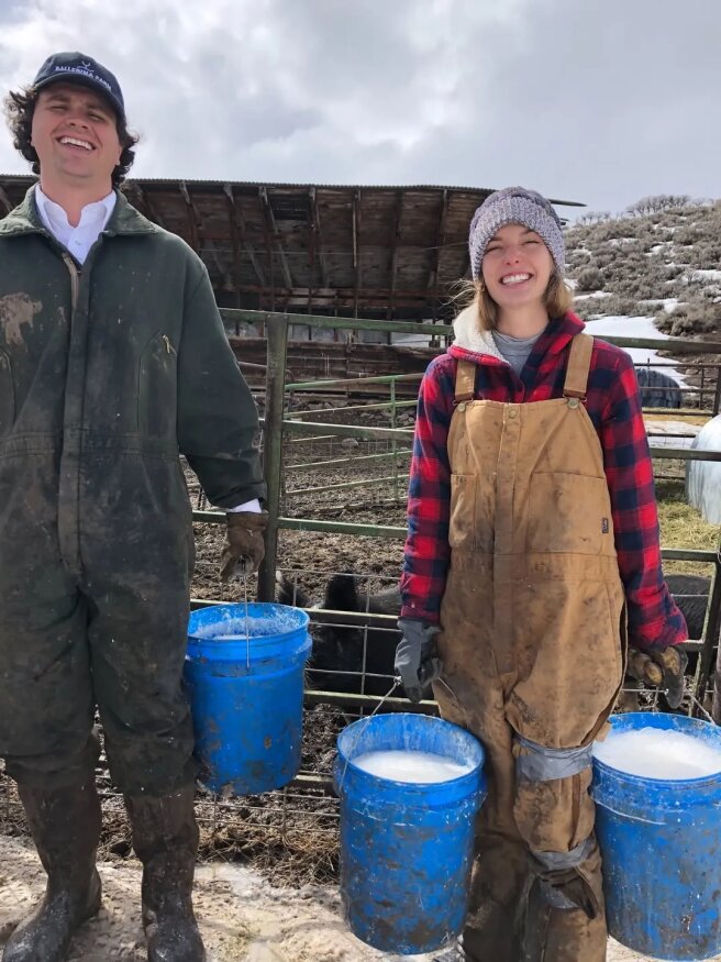 Ханна Нилман с мужем