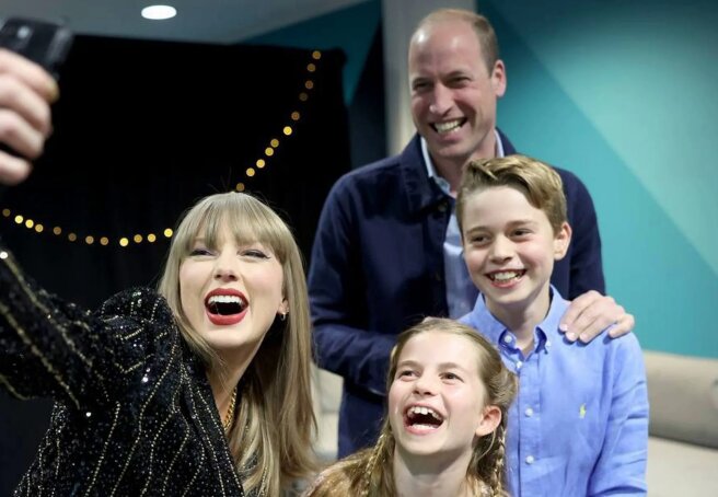 Prince William Attends Taylor Swift Concert With His Older Children On His Birthday