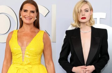 Brooke Shields, Elle Fanning, Rachel McAdams, Daniel Radcliffe, Anna Wintour at the Tony Awards