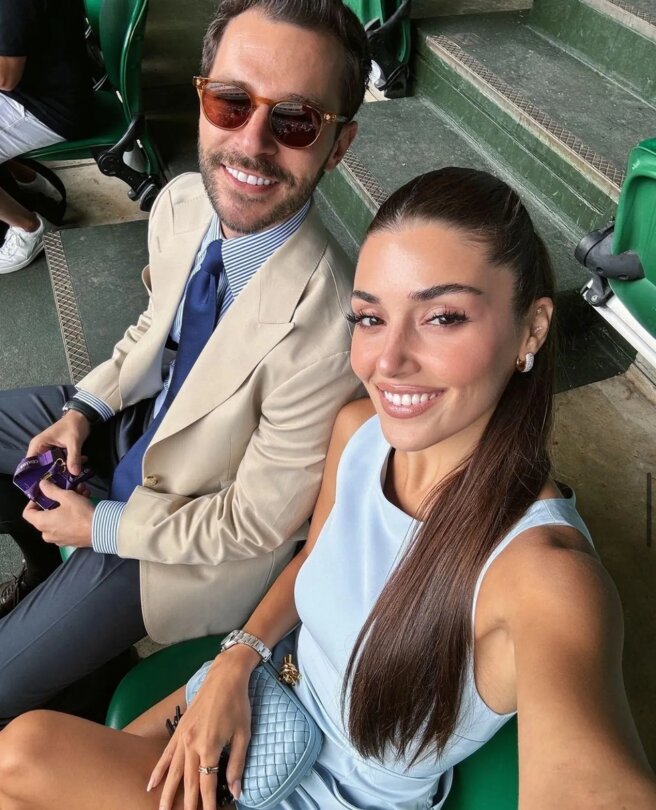 Хакан Сабанджи и Ханде Эрчел