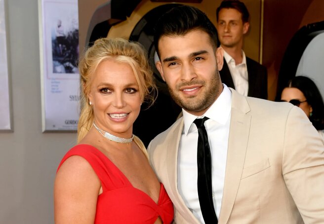 Sam Asghari commented on the scandal with Britney Spears amid news that she actually injured her leg