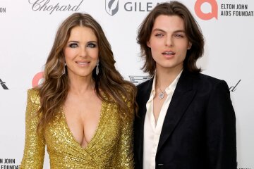 "It was completely normal." Elizabeth Hurley's son on filming his mother's explicit scenes that sparked criticism