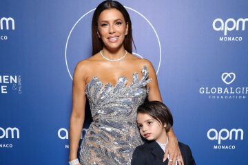 Eva Longoria steps out with her 6-year-old son