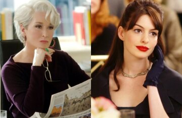 Anne Hathaway spoke out against "skinny" models on the set of "The Devil Wears Prada" sequel.