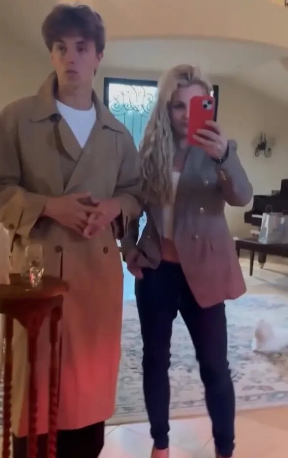 Бритни Спирс с сыном