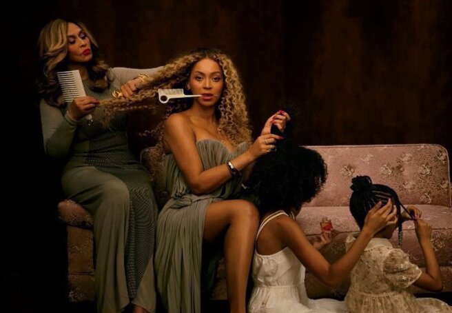Beyonce posed for Essence with her mother and daughters