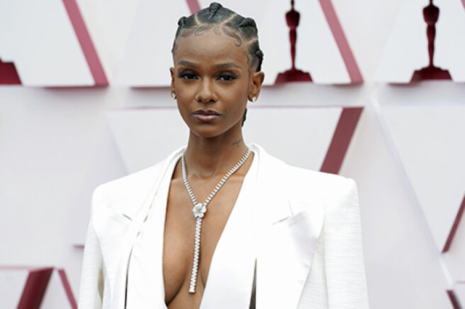 th Academy Awards-2021: Tiara Thomas on the red carpet