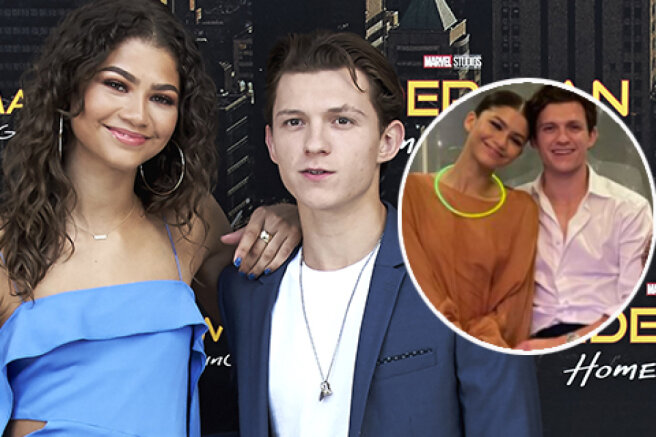 Zendaya and Tom Holland attended a friend's wedding a month after the romance was confirmed