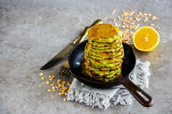 Zucchini fritters pp