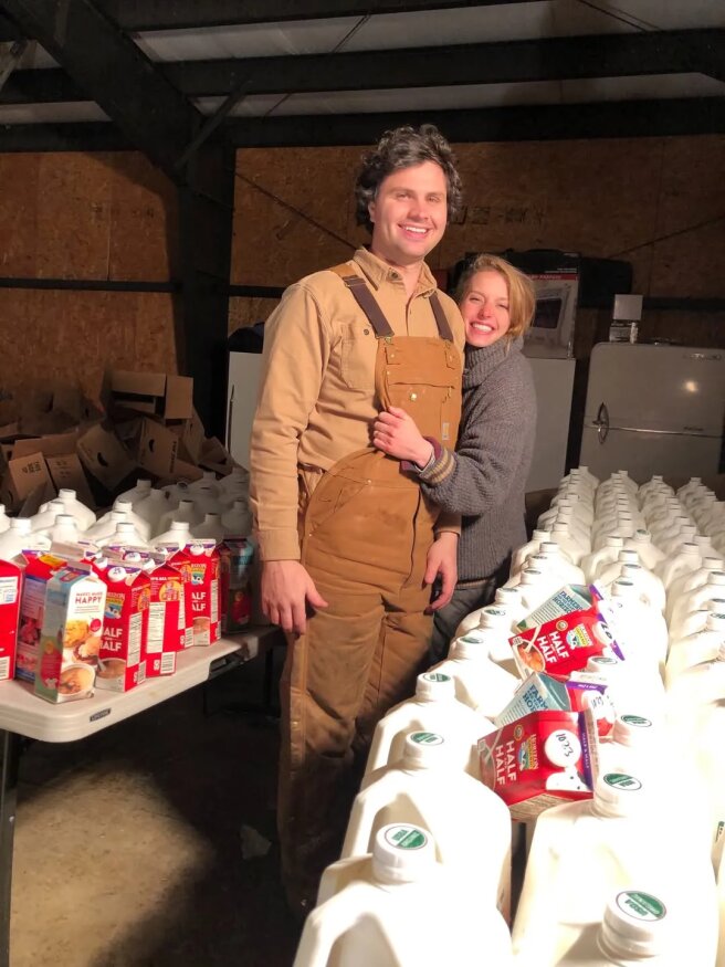 Ханна Нилман с мужем