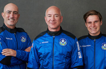 How was the flight of billionaire Jeff Bezos into space: photos, videos and interesting details