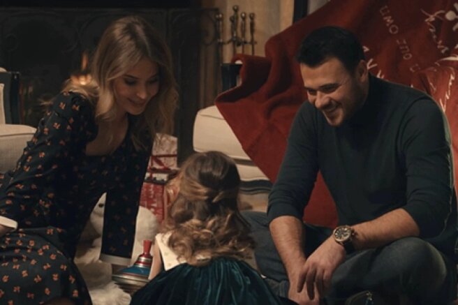 Emin Agalarov and Alyona Gavrilova spend New Year's holidays with their daughter in Dubai