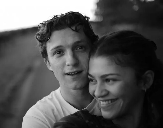 Зендая и Том Холланд