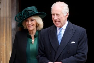 Charles III, despite his illness, attended the Easter service in Windsor with Queen Camilla and other family members