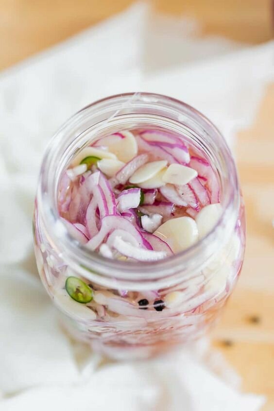 Pickled onion: recipe