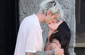 Romance on the streets of the big city: Megan Fox and Colson Baker on a date in Los Angeles