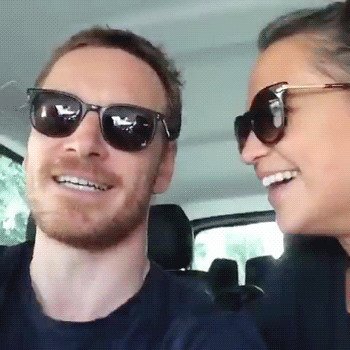 Michael Fassbender and Alicia Vikander